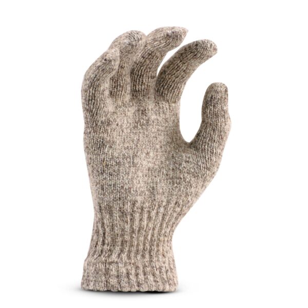 Medium Weight Ragg Wool Seamless Knit Glove