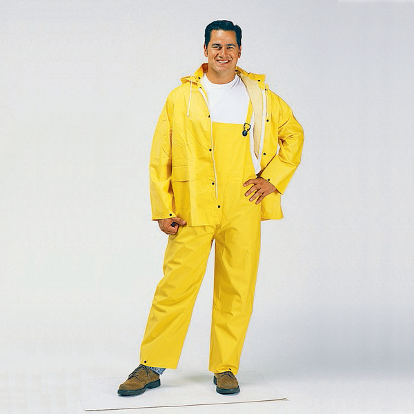 Poly Yellow Rain Suit
